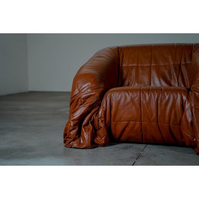 Animal Skin Piumino Lounge Chairs, Italy, 1970s, Set of 2 For Sale - Image 7 of 18
