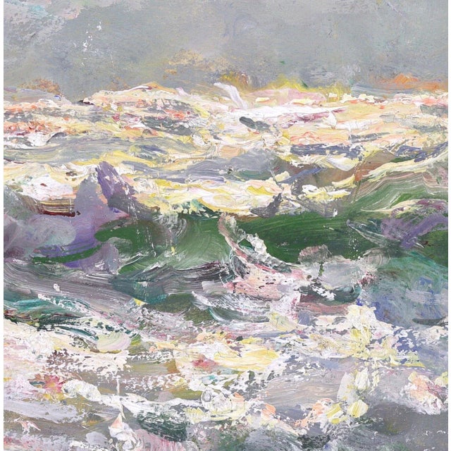 1920s Impressionist Seascape Oil John Falconer Slater 1857-1937 Hammer Prices to $7,900 For Sale - Image 5 of 9