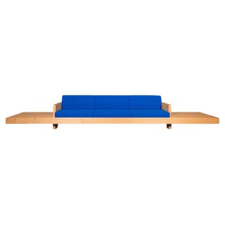 Ray Kappe RK4 Sofa in Red Oak by Original in Berlin, Germany, 2020 For Sale