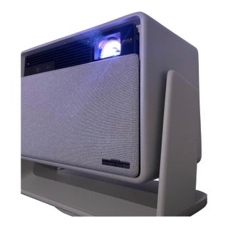 Projector and Fixed Movie Screen For Sale