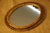 Wood Vintage Rattan and Bamboo Oval Mirror, 1960s For Sale - Image 7 of 18