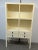 Chinoiserie Chinoiserie Zen Ivory Finish Bookcase For Sale - Image 3 of 12