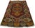 Tribal Antique Turkish Oushak Rug - 01'09 X 03'02 For Sale - Image 3 of 9