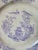 Victorian Staffordshire Lavender Transferware Plate with Chusan Pattern from Clementson Brothers For Sale - Image 3 of 12
