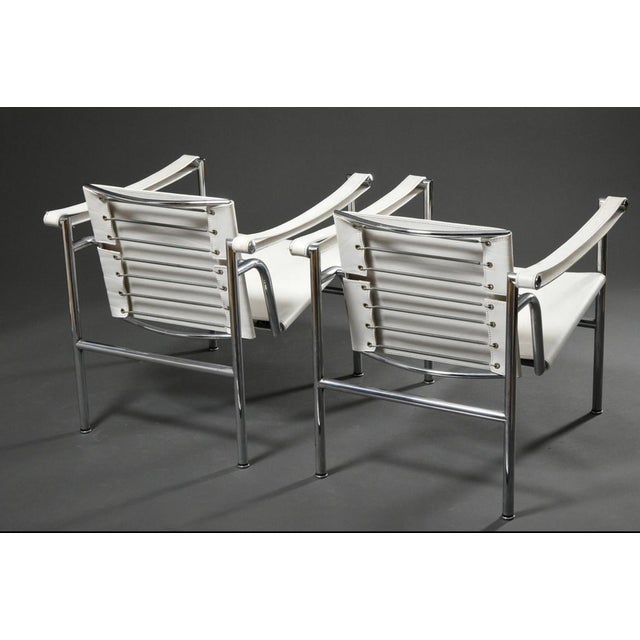The wonderful lc1 basculant chair—an absolute design classic by cassina, designed by le corbusier, pierre jeanneret, and...