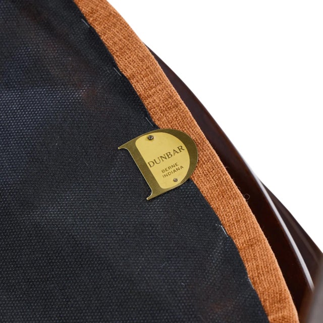 Edward Wormley for Dunbar Mahogany and Cane Dining Chairs - Set of 4 For Sale - Image 13 of 13