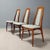 Vintage Upholstered Wood Chairs, Northern Europe, 1960s, Set of 4 For Sale - Image 4 of 10