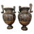 Metal Neoclassical Roman Style Cast Bronze Urns, Set of 2 For Sale - Image 7 of 7