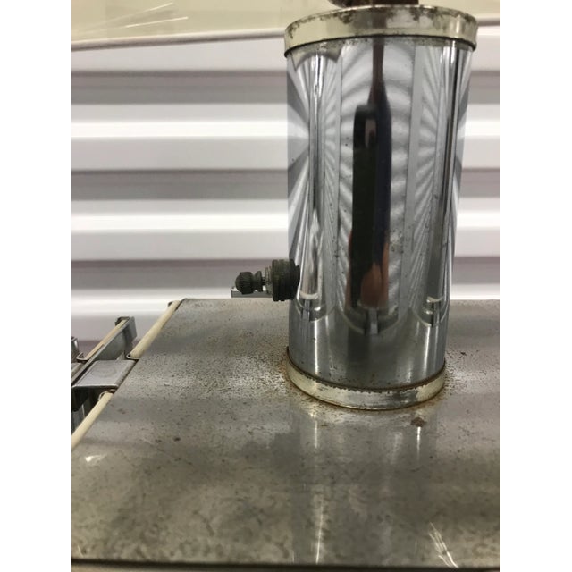 1980s 1980s Art-Deco Skyscraper Style Lamp For Sale - Image 5 of 13