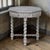 Renaissance Antique Renaissance Octagonal Painted Center Table ~ End Table For Sale - Image 3 of 15