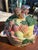 Up for consideration is a beautiful vintage ceramic teapot with fruit and teddy bear accents. This would look lovely in...