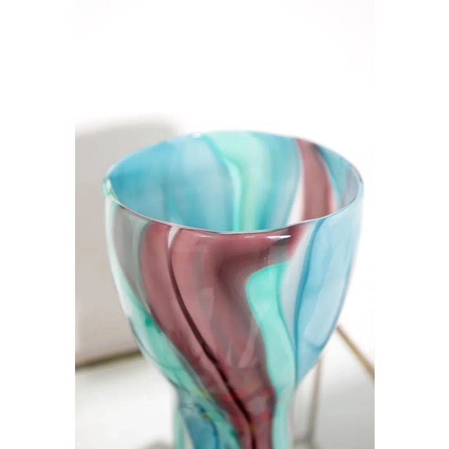 Murano Glass Vase by Emmanuel Babled for Venini, 1996 For Sale - Image 6 of 10