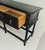 Wood Antique Kittinger Two Drawer Ebonized Oak Jacobean Style Sideboard / Console Table For Sale - Image 7 of 12