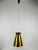 Polished Brass Pendant Lamp in the Style of Paavo Tynell, 1950s For Sale - Image 6 of 11
