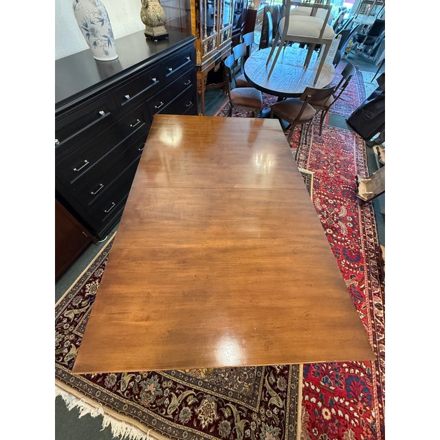 Henredon French Provincial Louis XVI Dining Room Extension Table For Sale In San Francisco - Image 6 of 12