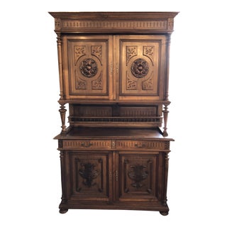 Antique China Hutch >> Vintage Used China And Display Cabinets For Sale Chairish Antique China Hutch >> Vintage Used China And Display Cabinets For Sale Chairish
