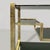 1970s Italian Modern Brass and Smoked Glass Bar Cart, 1970s For Sale - Image 5 of 13