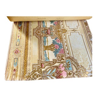 1920s Wallpaper Sample Book, Vintage Fashion For Sale