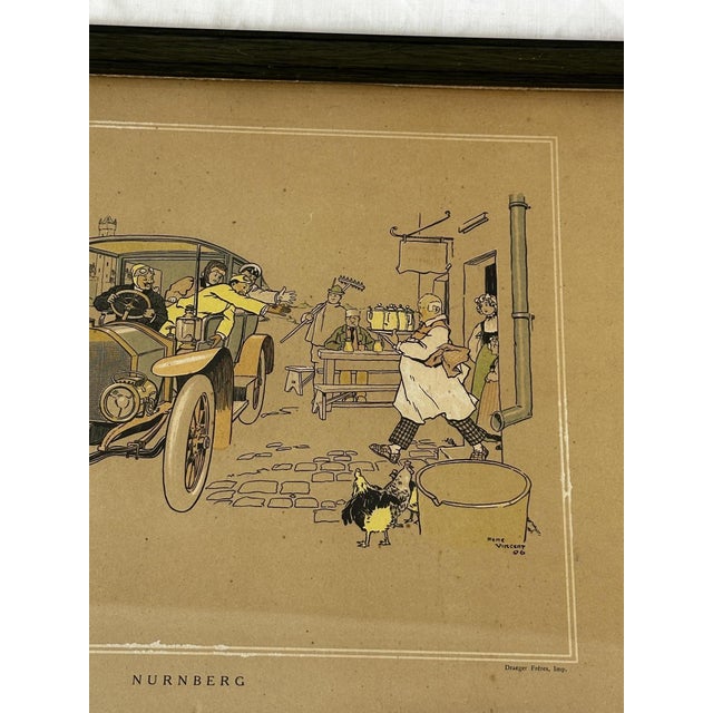 René Vincent, Berliet Illustration, Nuremberg, 1907, Print on Paper For Sale - Image 3 of 9