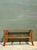 Vintage Pencil Reed and Glass Console Table For Sale - Image 4 of 16