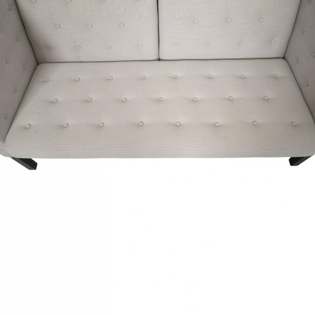 Textile EJ315 2-Seater Sofa in Grey Fabric by Erik Jørgensen, 1990s For Sale - Image 7 of 18