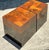 Late 20th Century Vintage Burl Parquet Low Drinks Tables - A Pair For Sale - Image 5 of 12
