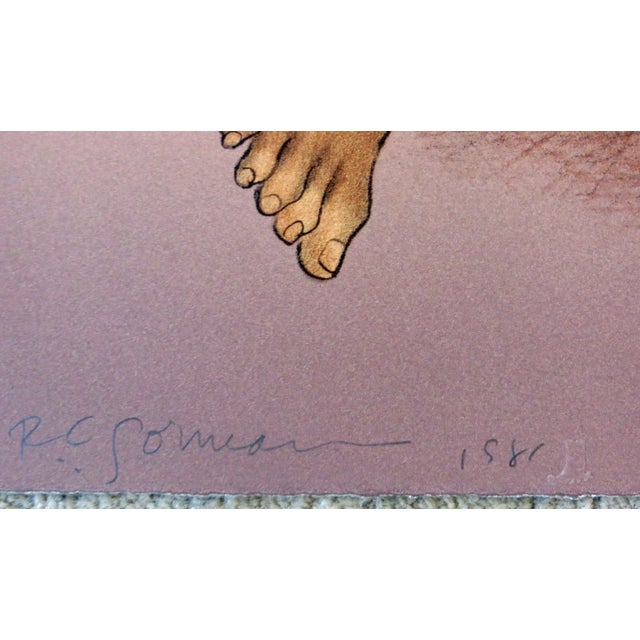 Figurative Late 20th Century "Lila" Figurative Lithograph by R.C. Gorman For Sale - Image 3 of 6