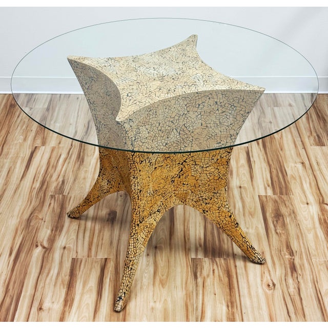 Vintage Tessellated Dining Table and Four (4) Chairs For Sale - Image 13 of 15