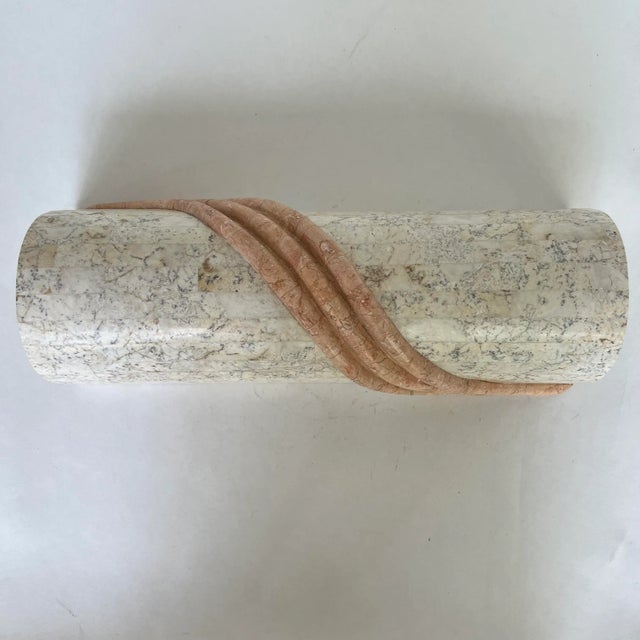 Maitland Smith Tessellated Marble Storage Box For Sale - Image 11 of 11