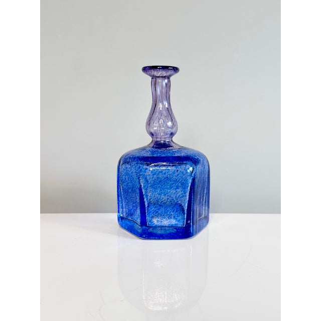 Artist Collection Antikva Series Art Vase in Glass by Bertil Vallien for Kosta Boda, Sweden, 1970s For Sale - Image 15 of 15