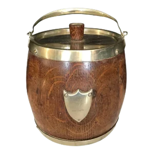 Early 20th Century British Biscuit Barrel