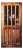 Mid-Century Hand Carved Wooden Door For Sale