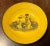 Antique Early 19th Century Canary Yellow Pearlware Saucer Dish Decorated With a Domestic Scene After Adam Buck For Sale - Image 10 of 11