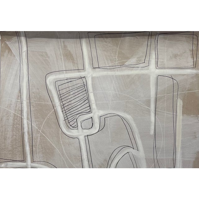 Contemporary Untitled #504 by Murray Duncan - Contemporary Mixed Media on Paper For Sale - Image 3 of 4