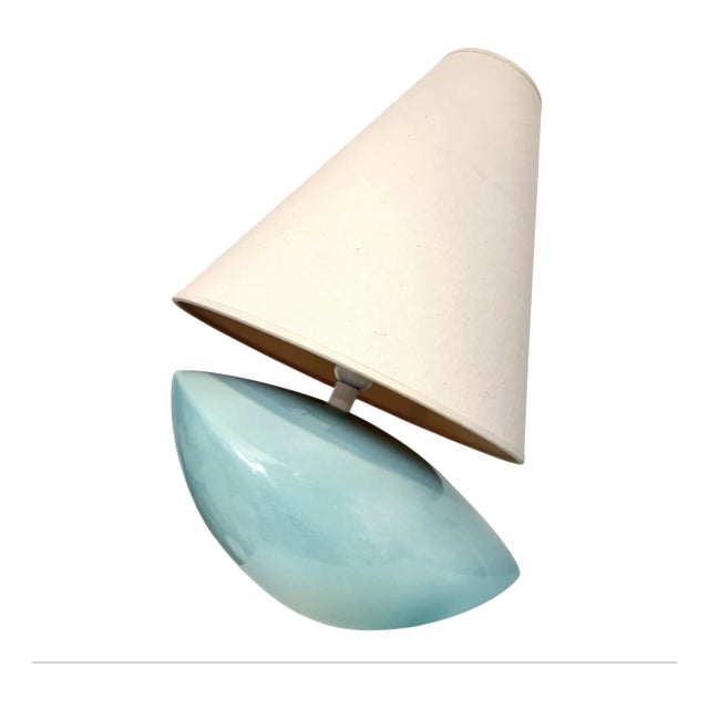 Vintage Moby Dick Lamp in Ceramic, 1980s For Sale