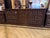 Vintage Spanish Revival Carved Wood Dresser & Matching Mirror Set For Sale In Los Angeles - Image 6 of 11