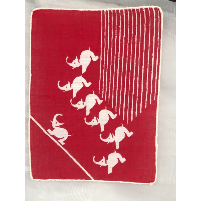 Linen Cocktail Napkins Set of 7 For Sale In New York - Image 6 of 13