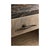 Brown Rustic Modern Nightstand With Marble Top For Sale - Image 8 of 14