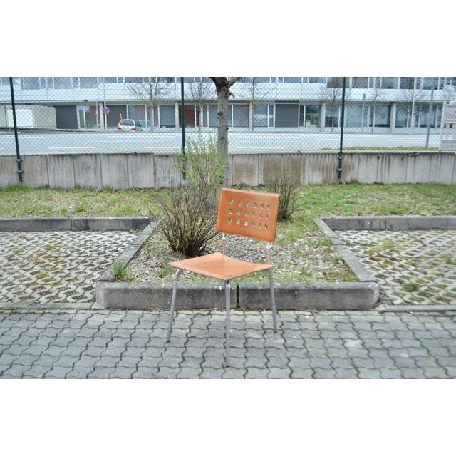 Dining Chair in Cognac Leather from Lapalma For Sale - Image 15 of 18