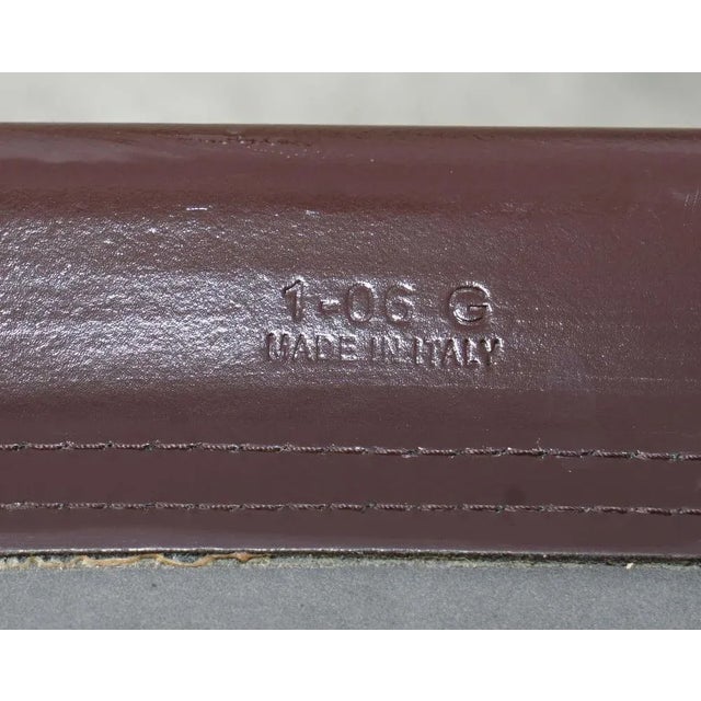 Fully stamped, original mart stam 1-06g, marcel breuer s34 armchair in brown leather circa 1980’s i have a matching set of...