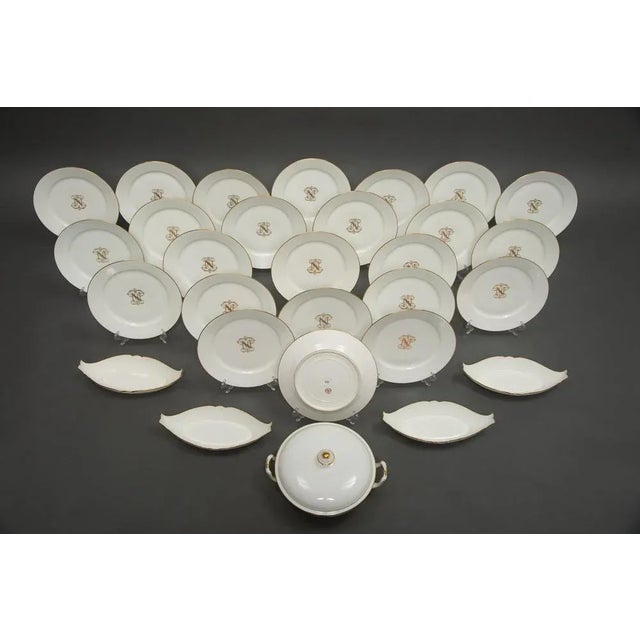 Napoleon Dinner Service from Sevres, Set of 29 For Sale - Image 12 of 12
