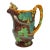 Samuel Alcock Majolica Large Ewer With Snake and Frog on Lip, English, Ca. 1855 For Sale