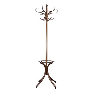 Vintage Bentwood Coat Rack from Ton, Czechoslovakia, 1970 For Sale
