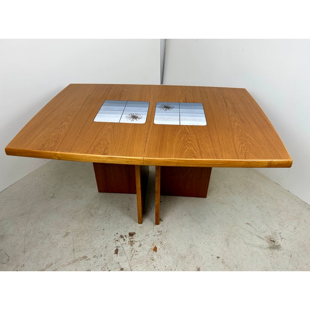 Gangsø Møbler Vintage Mid-Century Modern Dining Table by Poul H. Poulsen for Gangso Mobler For Sale - Image 4 of 10
