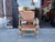 1950s Leather and Bamboo Arm Chair For Sale - Image 10 of 11