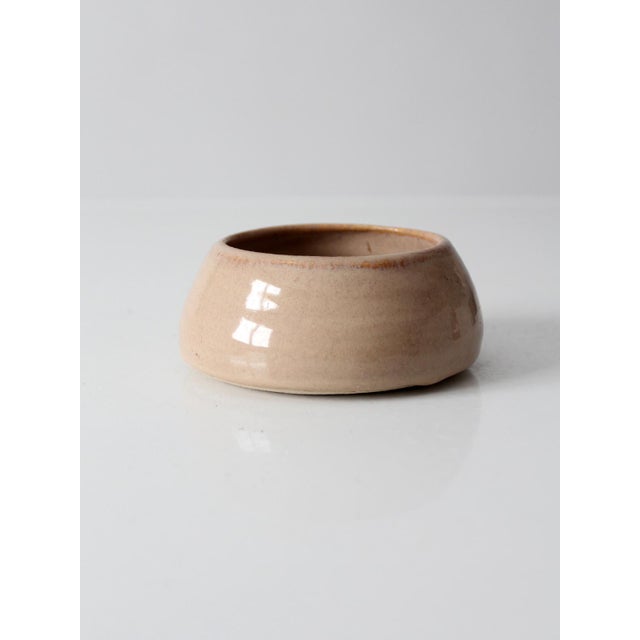 Vintage Handmade Studio Pottery Bowl For Sale - Image 6 of 9
