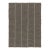 Rug & Kilim’s Contemporary Kilim, Beige with Black Textural Stripes For Sale