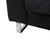 Indivi Leather Two-Seater Black Sofa by BoConcept For Sale - Image 6 of 14