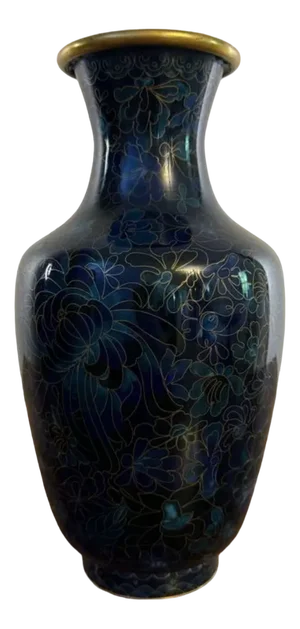 Cloisonné Shaped Vase, 1920s
