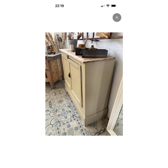 Parisian Beige Buffet, 1940s For Sale - Image 6 of 9